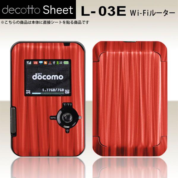 L-03E Wi-Fi[^[ p fR V[g decotto OʃZbg yXpCbhz