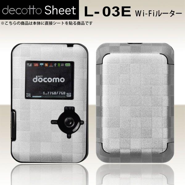 L-03E Wi-Fi[^[ p fR V[g decotto OʃZbg yXNGAp[z