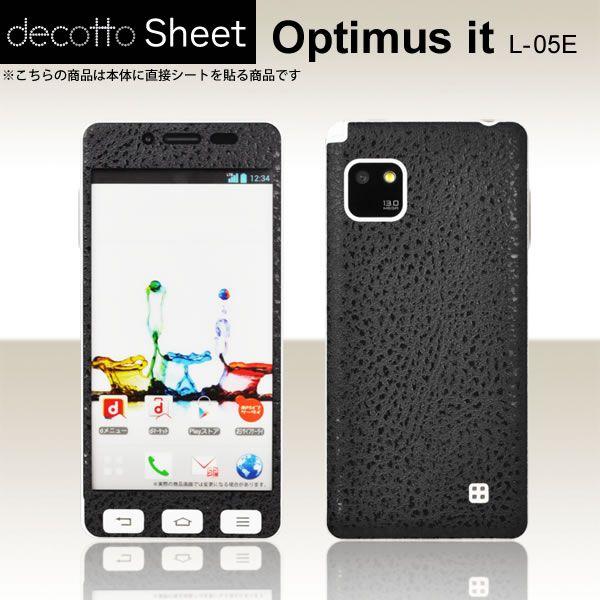 Optimus it L-05E p fR V[g decotto OʃZbg yn[hU[ubNz