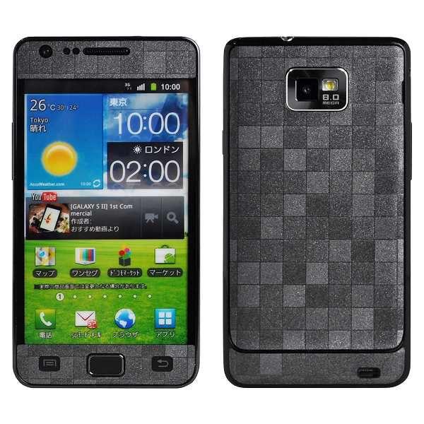 docomo Galaxy S2  SC-02C ��p �f�R �V�[�g decotto �y�X�N�G�A�_�[�N�O���[���z