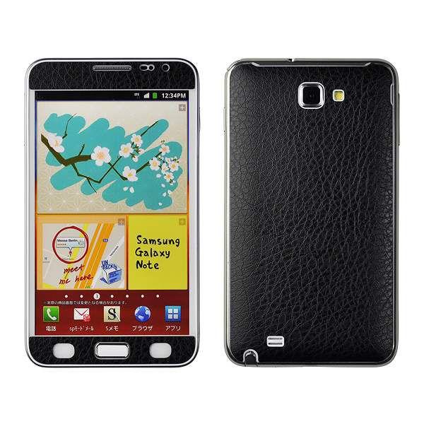 docomo GALAXY Note SC-05D ��p �f�R �V�[�g decotto �O�ʃZ�b�g �y�x�[�V�b�N�u���b�N���z