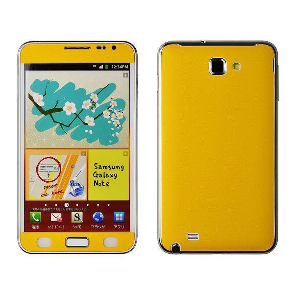 docomo GALAXY Note SC-05D ��p �f�R �V�[�g decotto �O�ʃZ�b�g �y�N���[���C�G���[���z