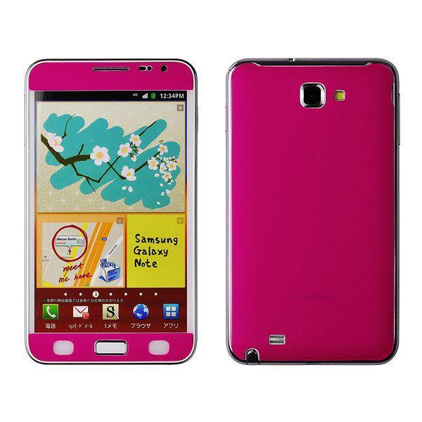 docomo GALAXY Note SC-05D ��p �f�R �V�[�g decotto �O�ʃZ�b�g �y�f�B�[�v�s���N���z