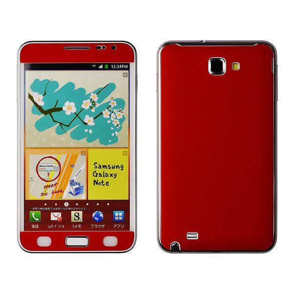 docomo GALAXY Note SC-05D ��p �f�R �V�[�g decotto �O�ʃZ�b�g �y�}���[�����z