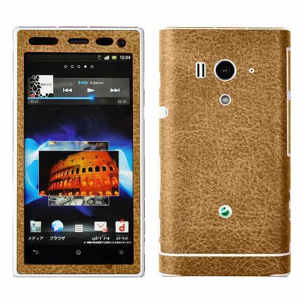Xperia acro HD SO-03D ��p �f�R �V�[�g decotto �O�ʃZ�b�g �y�N���V�b�N�L���������z