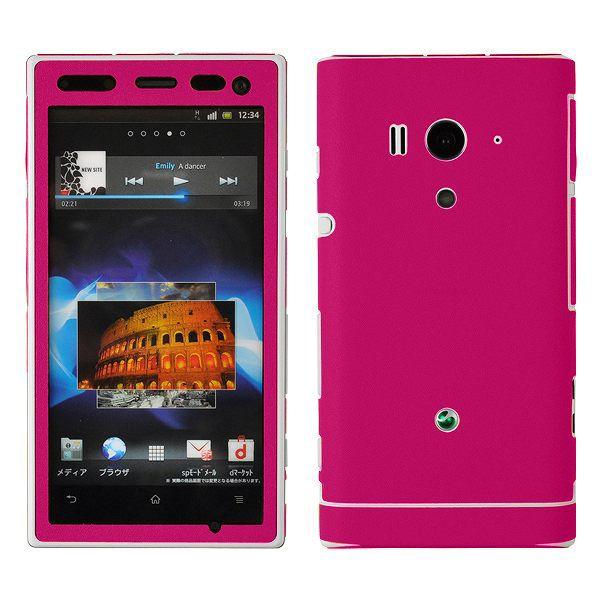 Xperia acro HD SO-03D ��p �f�R �V�[�g decotto �O�ʃZ�b�g �y�f�B�[�v�s���N���z