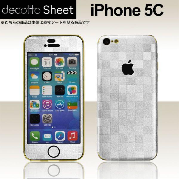 Apple iPhone5C p fR V[g decotto OʃZbg yXNGAp[z
