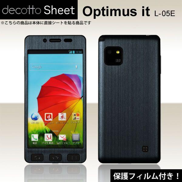 ytیtBtIzOptimus it L-05E p fR V[g decotto OʃZbg yAbVlCr[z