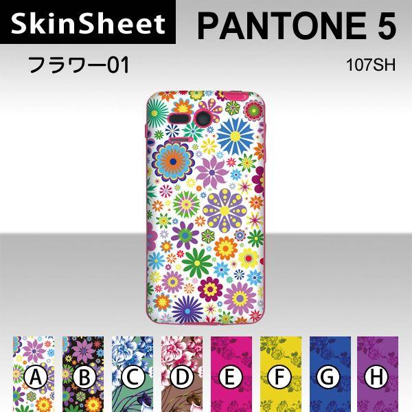PANTONE 5 107SH  ��p �X�L���V�[�g ���� �y �t�����[01 ���z