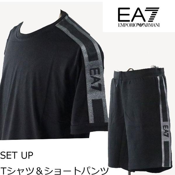 EA7 半袖上下 セットアップ エンポリオ アルマーニ EMPORIO ARMANI T 