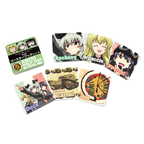 ガールズ パンツァー劇場版 コースターブック アンツィオ高校 予約 プラッツ まちキャラ ヤフー店 通販 Yahoo ショッピング