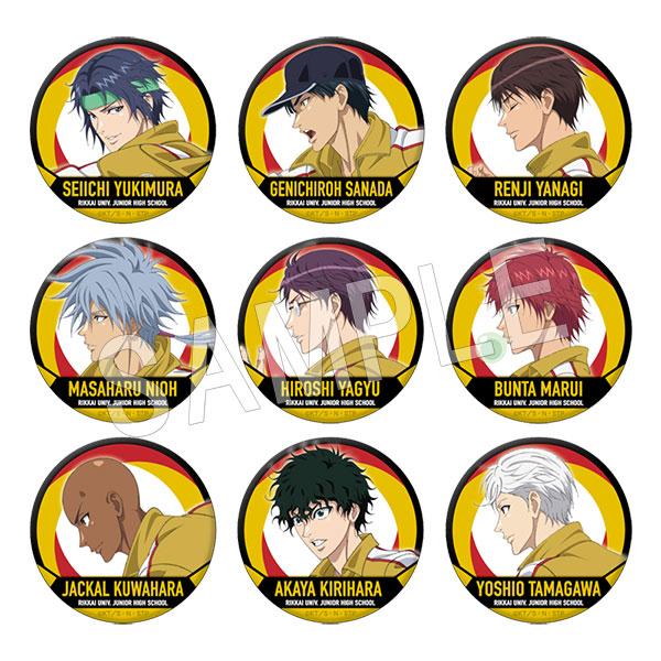 逸品】 新テニスの王子様 マルイ ダッシュ 缶バッジ ジャッカル 4個