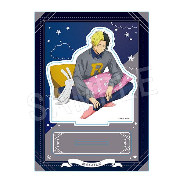 マッシュルバースデーアクリルスタンドレイン