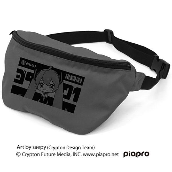 初音ミク 初音ミク ボディバッグ Saepy Ver Heather Charcoal 予約 コスパ まちキャラ ヤフー店 通販 Yahoo ショッピング
