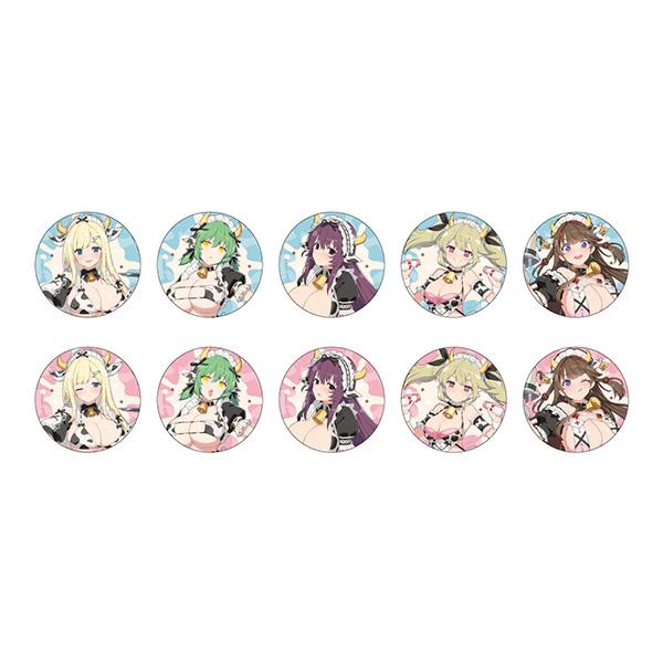 シノビマスター 閃乱カグラ NEW LINK  描き下ろしトレーディング缶バッジ（ミルキーメイド）