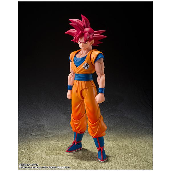 S.H.Figuarts 超サイヤ人ゴッド孫悟空<神の気を纏いし姿>[バンダイ]