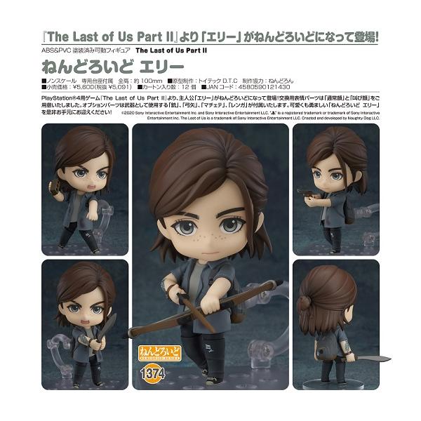 The Last Of Us Part Ii ねんどろいど エリー グッドスマイルカンパニー まちキャラ ヤフー店 通販 Yahoo ショッピング