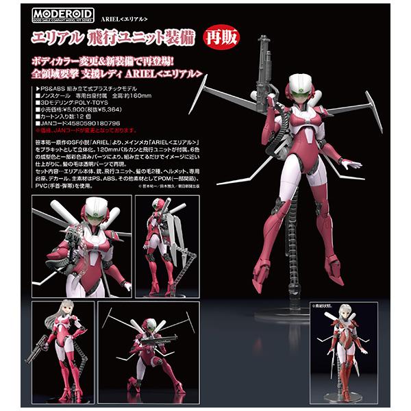 ARIEL MODEROID エリアル 飛行ユニット装備(予約) : まちキャラ Yahoo 