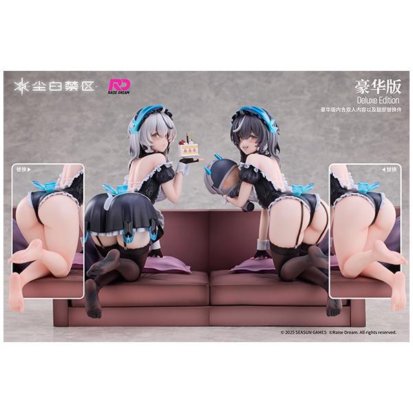 スノウブレイク：禁域降臨  チェルノ＆ムルソー 見習いメイドVer. 1/6スケール塗装済完成品フィギュア 豪華版