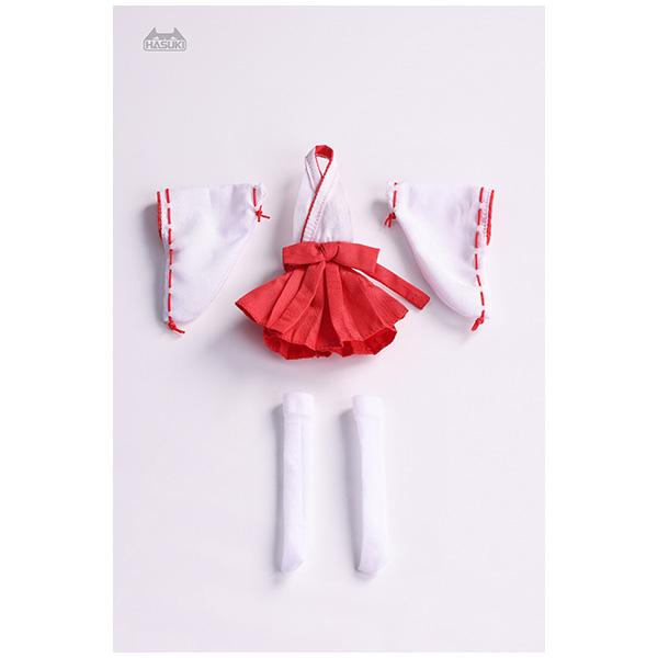 1/12スケール フィギュア用着せ替え服 巫女服 CS019