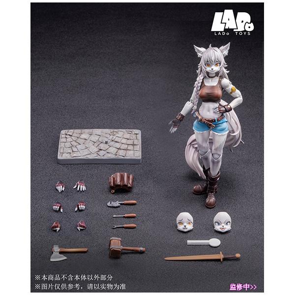 未開封品☆ LADo TOYS ERA-001 Liya リヤ　可動フィギュア ERA-001 Liya: Mechanic Ver. 1/12 Scale Action Figure: Lado