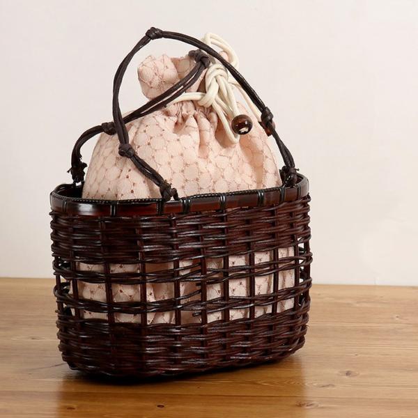 yanさま美品 撫松庵 BUSHOAN 籐製かごバッグ ベージュ カゴバッグ yanさま美品 撫松庵 BUSHOAN 籐製かごバッグ ベージュ カゴ