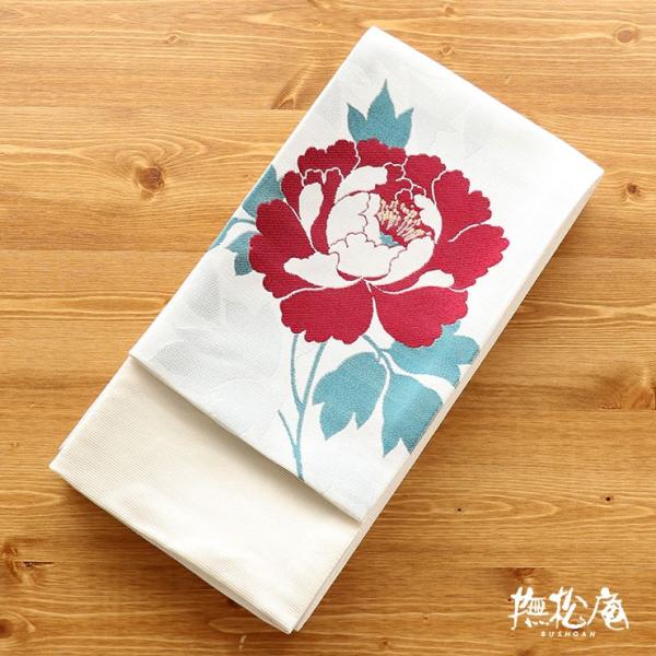 撫松庵 帯 楽天市場】＼2点で3％OFFクーポン／[撫松庵] 絽 半幅帯 細帯 月