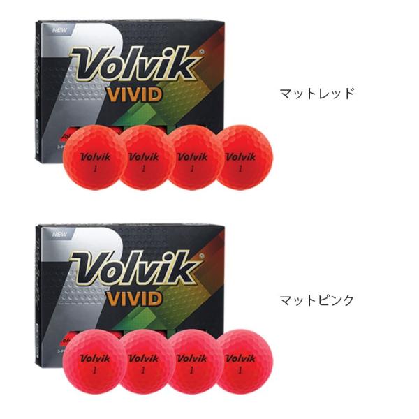 ボルビック Volvik ビビッド Vivid マットカラーゴルフボール バッバ ワトソン 公認球 1ダース 12個入り 全5色 17ss Buyee Buyee 日本の通販商品 オークションの代理入札 代理購入