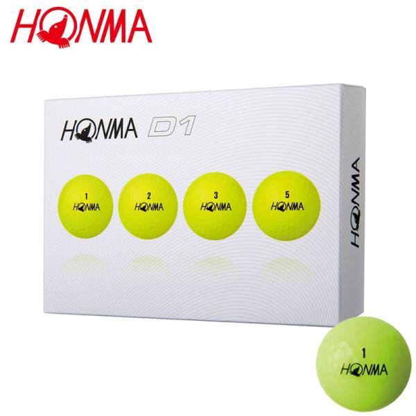 本間ゴルフ New D1 ボール イエロー 1ダース 18年モデル 公認球 蛍光カラー Honma Yellow Ball 18aw Buyee Buyee Japanese Proxy Service Buy From Japan Bot Online