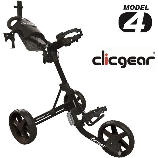 ゴルフ 手押しカート クリックギア モデル4.0 折りたたみ ３輪 キャリーカート clicgear model プッシュカート 9.5kg