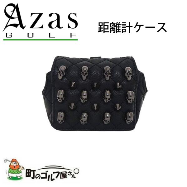 AUXSt RFB-Sk01B Z vP[X × XJ X^bY hN Azas Golf Selmo Rangefinder case Skull black