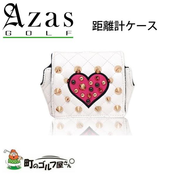 AUXSt RFB-Co01W Z vP[X S[h× sN X^bY n[g Azas Golf Selmo Rangefinder case Corazon gold white pink