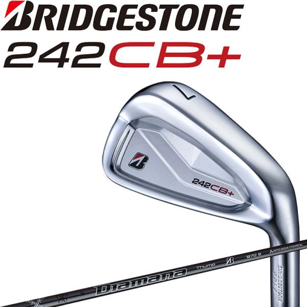 B Series ブリヂストン 242CB＋ アイアン 6本組セット＃5,6,7,8,9,Pw