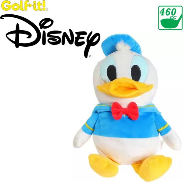 ゴルフイット ライト ディズニー ドナルドダック ドライバー用 ヘッドカバー H-484 460cc キャラクター ぬいぐるみ Disney Golf it LITE Head cover Driver