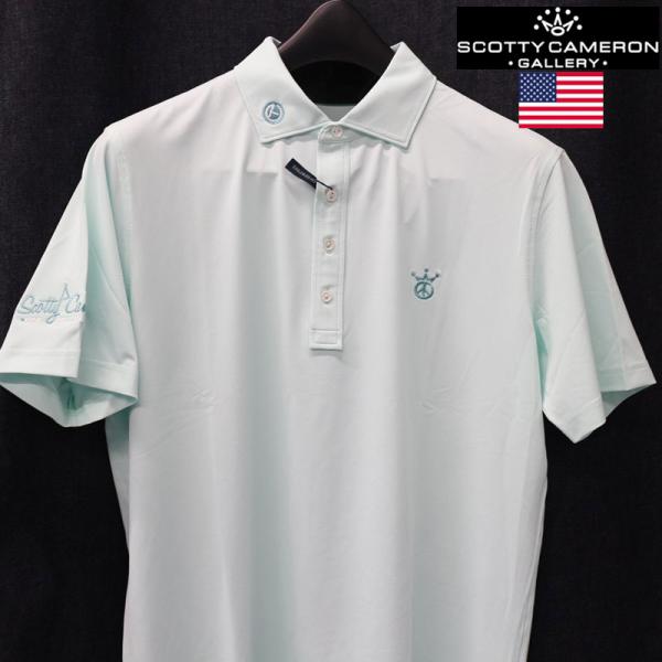 激レア PETER MILLAR スコッティキャメロン 半袖ポロシャツ L 激