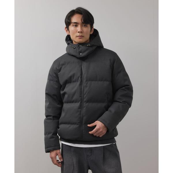 NAVY ダウンジャケット メンズ アウター 撥水 軽量 フード着脱