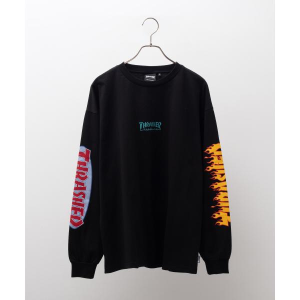 THRASHER（スラッシャー） Tシャツ メンズ 長袖 綿100％ コットン ユニ