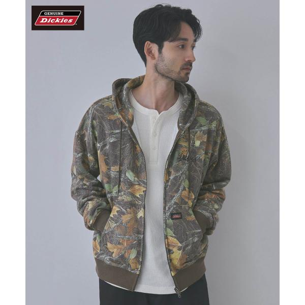 GENUINE Dickies ジェニュインディッキーズ パーカー メンズ レディース ジップパーカー フルジップ トップス