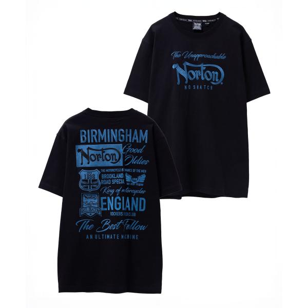 ノートン（NORTON） Tシャツ メンズ 半袖 綿100％ コットン プリント