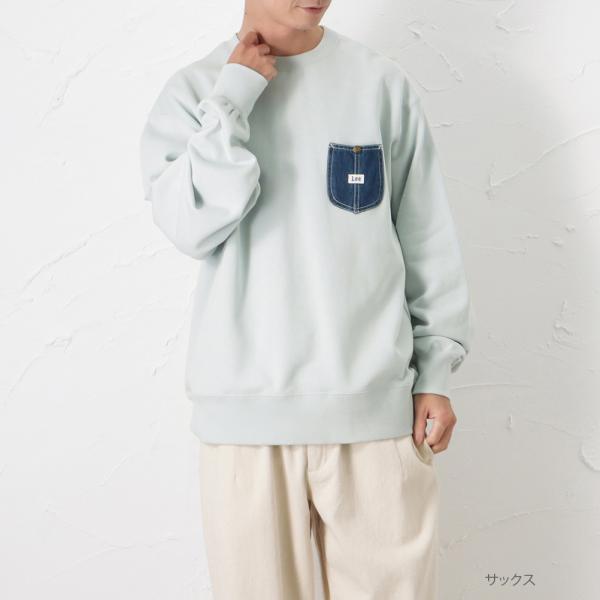 なレギュラ Lee ポケット ブランド 人気 トップス Mac House マックハウス 通販 Paypayモール リー トレーナー