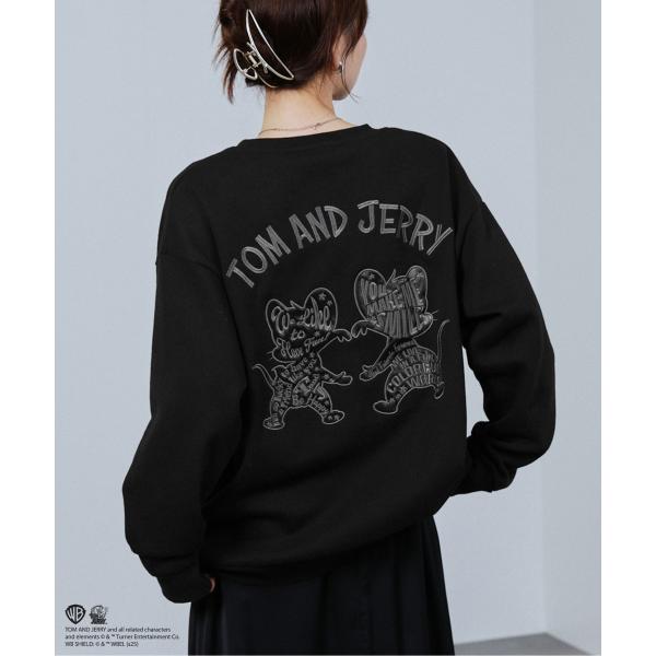 Tom and Jerry トムとジェリー 裏起毛 トレーナー メンズ 綿混 暖かい