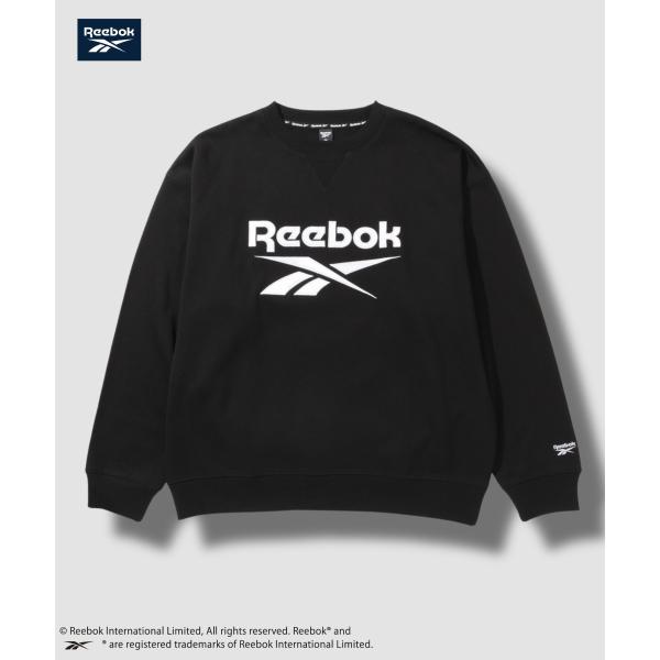 Reebok（リーボック） 裏起毛 トレーナー メンズ スウェット 大きめ