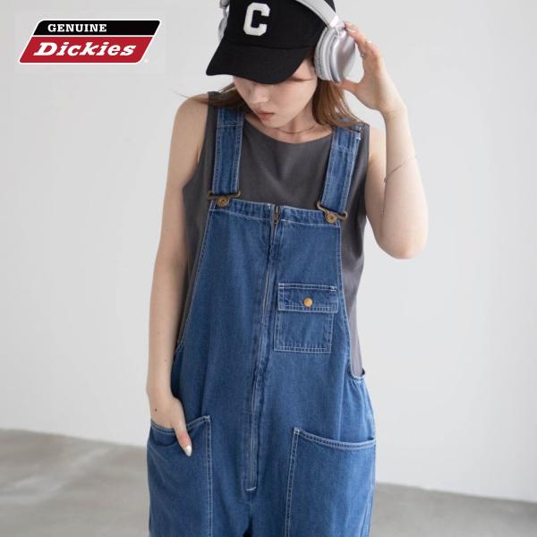 GENUINE Dickies ジェニュインディッキーズ オーバーオール メンズ レディース 綿100％ コットン ボトムス