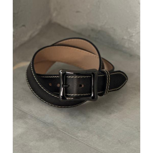 Wrangler レザーベルト 白黒模様 Wrangler レザーベルト 白黒模様