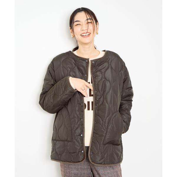 Idnes イドネス ブルゾン レディース アウター リバーシブル