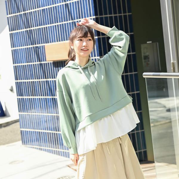 (取寄) モッドオードック レディース ロング スリーブ キルテッド オーバーサイズ パーカー Mod-o-doc women Long Sleeve Quilted Oversized Hoodie Lemon Lime machouse_02221301533