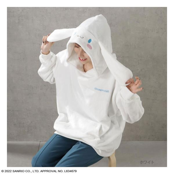 BABYMONSTER ホワイト耳付きパーカー machouse_02221301604