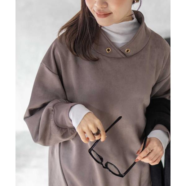 HusHusH（ハッシュアッシュ） トレーナー レディース 無地 ハイネック