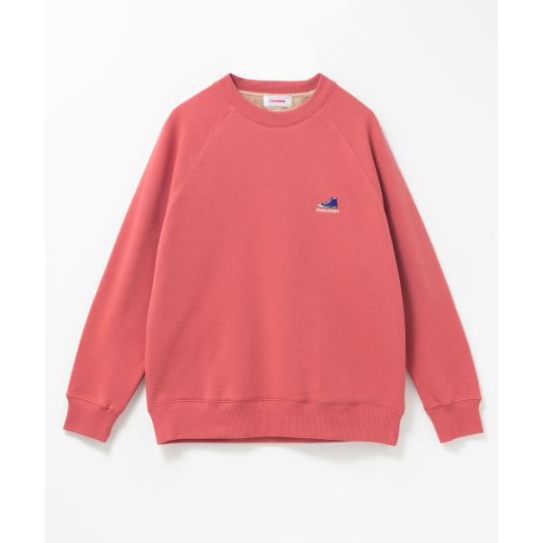 「CONVERSE」から、暖かな裏シャギートレーナーの登場です。カラーは、オフホワイト・杢グレー・スミクロ・レッドの4色展開です。■デザイン身頃裏に柔らかいシャギーが付いた暖かみのあるアイテム。胸のワンポイントシューズ刺繍がアクセントになっ...