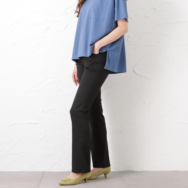 のジーンズ Edwin スリムパンツ ブランド 人気 ボトムス Mac House マックハウス 通販 Paypayモール エドウィン ブーツカットパンツ レディース ストレッチ 多機能 黒 動きやすい ロングパンツ クリック Ontherun Com